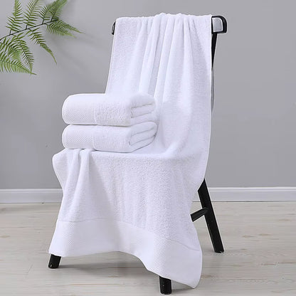 White Soft Cotton Fabric Face Towel Hotel Bath Towel Wash Cloths Hand Towels Portable Multifunctional Cleaning Towel