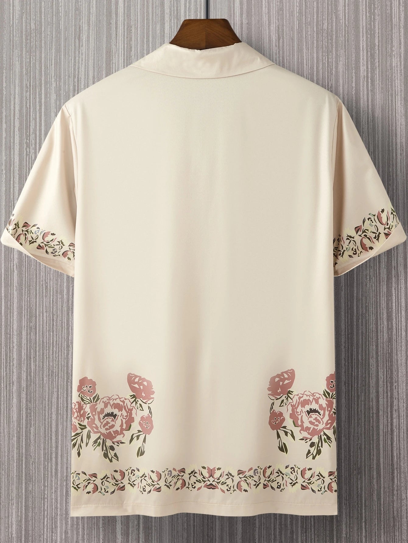 Manfinity RSRT Men Random Floral Print Shirt without Tee