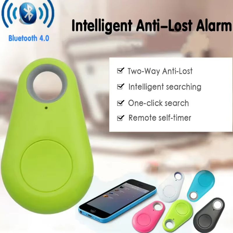 Bluetooth Anti-Lost Keychain and Mini GPS Tracker with Bi-Directional Finder Technology