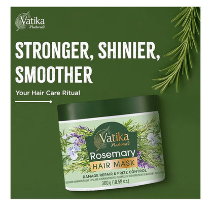 Vatika Rosemary Hair Mask 300ml | Deep Nourishing Hair Treatment