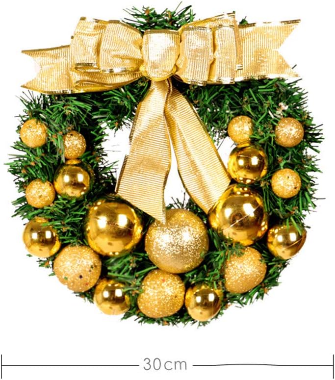 Artificial Maple Leaf Berries Pumpkin Pine Cone Garland Autumn Winter Front Door Wreath Pendant Decor for Christmas Halloween