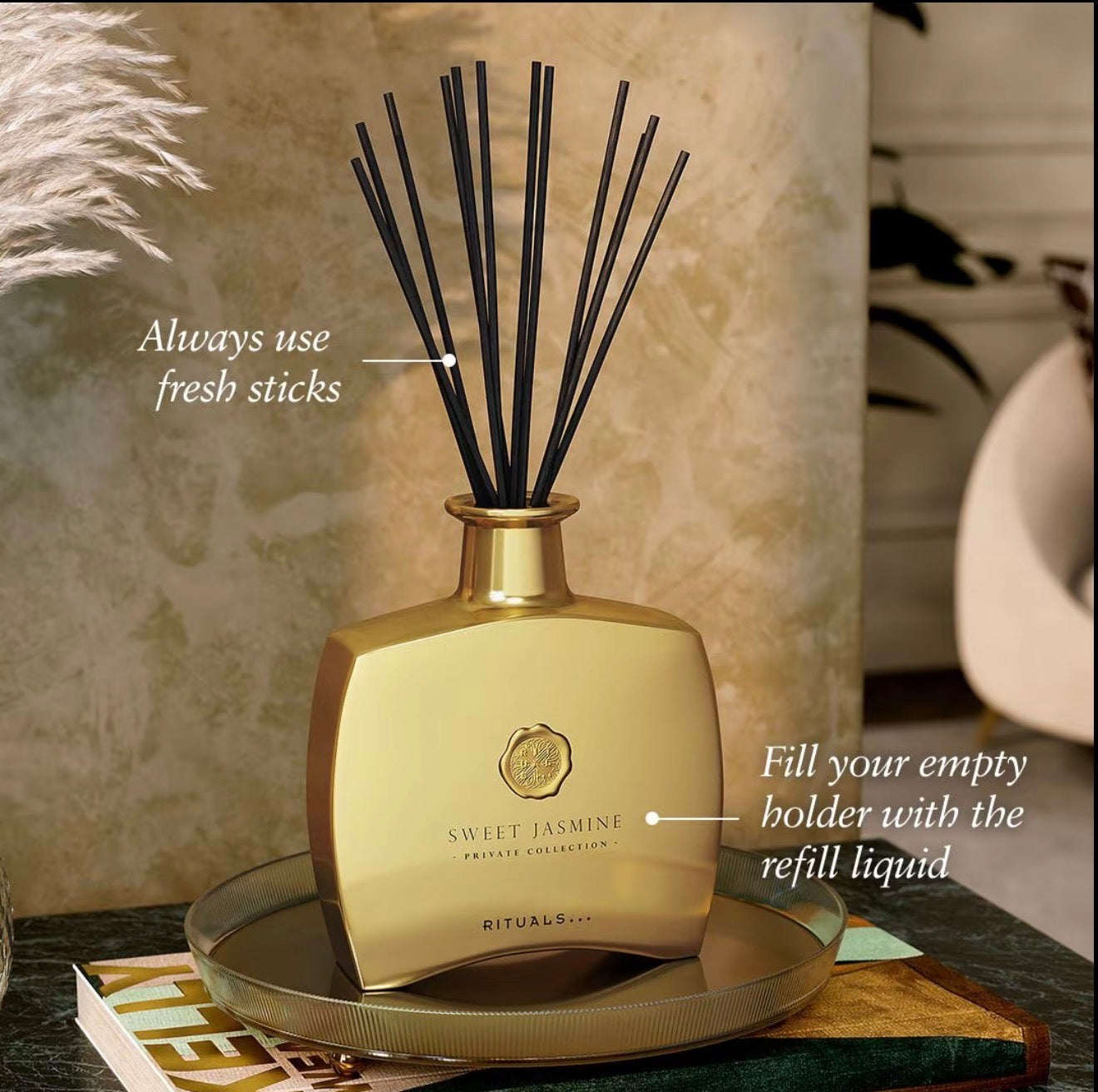 RITUALS Sweet Jasmine Fragrance Sticks 450ml Private Collection