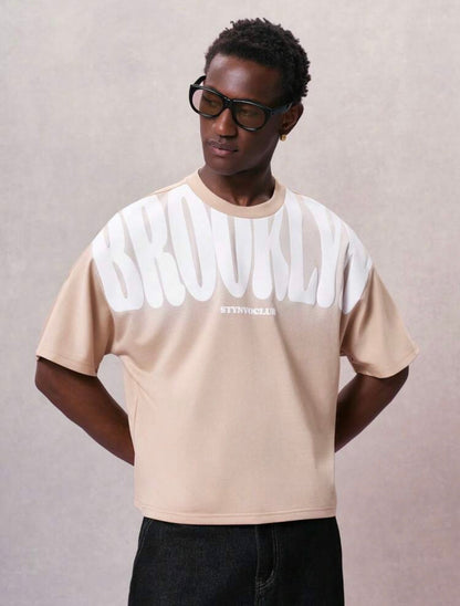 STYNVO Men’s Letter Graphic T Shirt