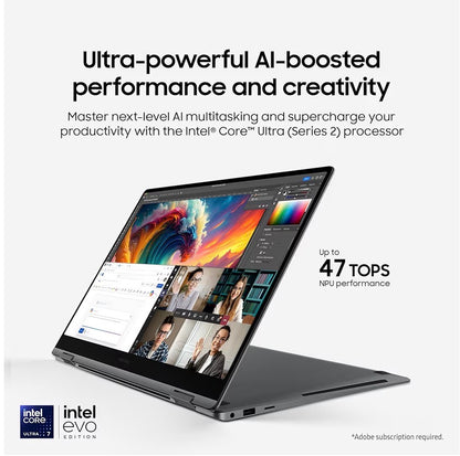 Samsung Galaxy Book5 Pro 360 16-inch Core Ultra 16GB 512GB S Pen Wi-Fi 7