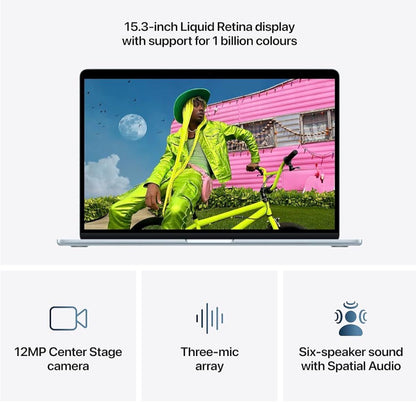 Apple MacBook Air 15-inch M5 24GB 1TB SSD Wi-Fi 7 Sky Blue