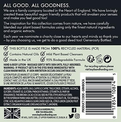 Goodness Oud, Cedar & Amber Hand & Body Lotion, 500 Ml (Pack of 3) - Vegan Friendly