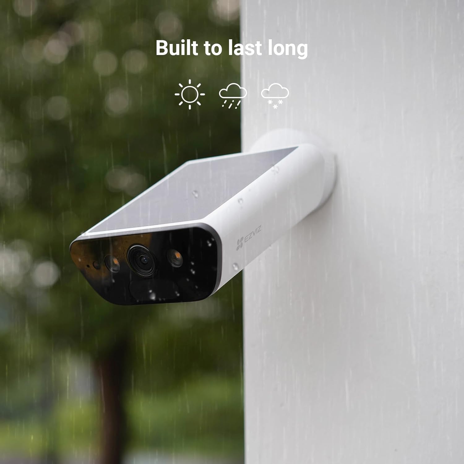 4K Solar Security Camera with Built-In Solar Panel, AOV Mode 24/7 Recording, Outdoor Wifi Camera, CCTV Cameras, Colour Night Vision, Human Detection, Vehicle Detection, Two Way Audio, CB5