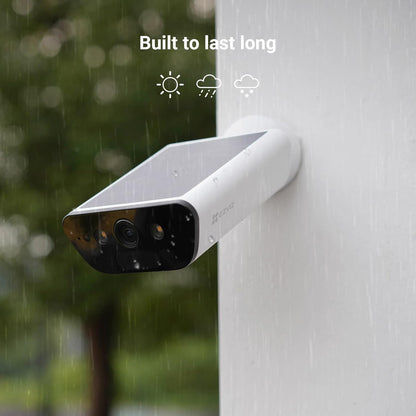 4K Solar Security Camera with Built-In Solar Panel, AOV Mode 24/7 Recording, Outdoor Wifi Camera, CCTV Cameras, Colour Night Vision, Human Detection, Vehicle Detection, Two Way Audio, CB5