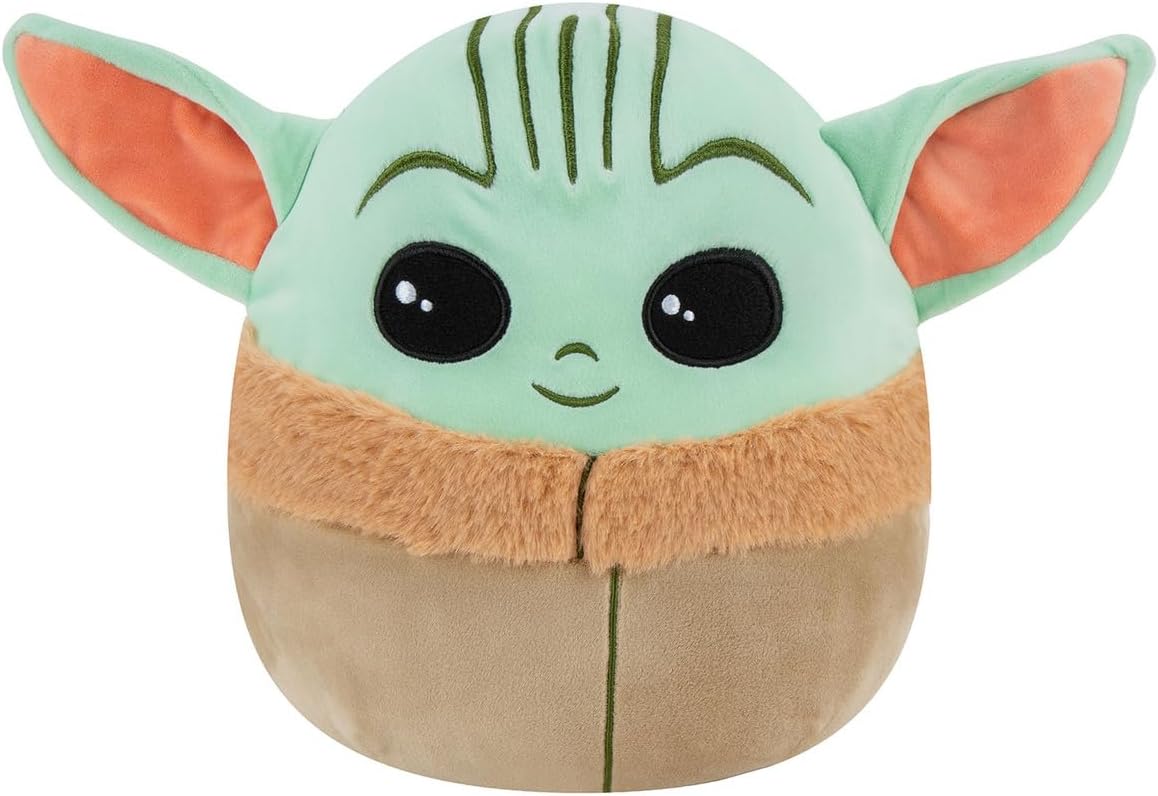 Star Wars 10-Inch Yoda Plush - Add Yoda to Your Squad, Ultrasoft Stuffed Animal Medium-Sized Plush, Official Kelly Toy Plush