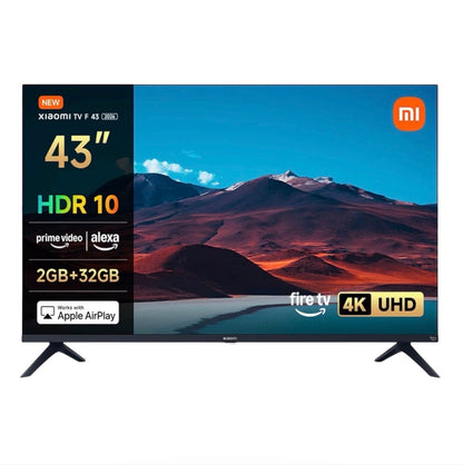 Xiaomi TV F 43” 4K UHD Smart TV | Fire TV, Alexa & HDR10
