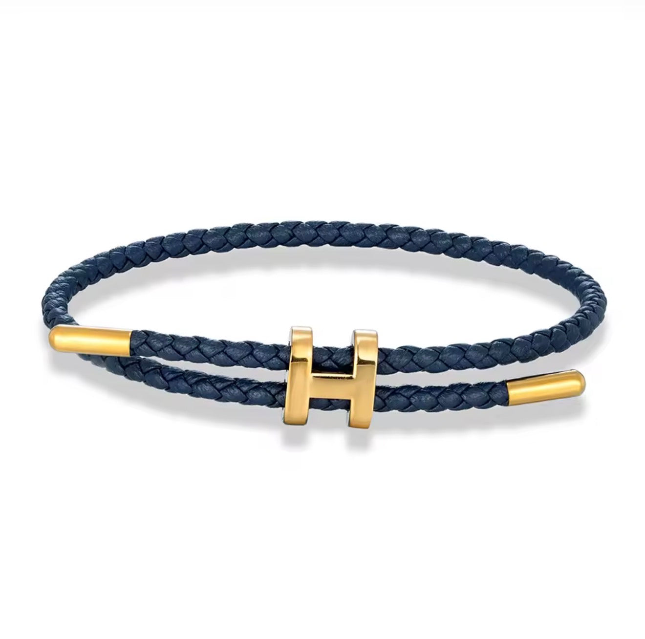 MKENDN Adjustable 3mm Red Braided Leather Bracelet for Men & Women Stainless Steel Jewelry Classic Simple Unisex Couple Gift