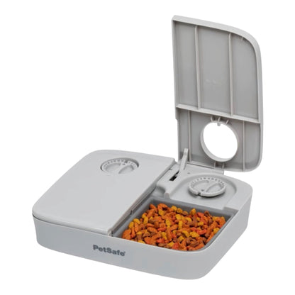 PetSafe 2 Meal Automatic Pet Feeder Grey