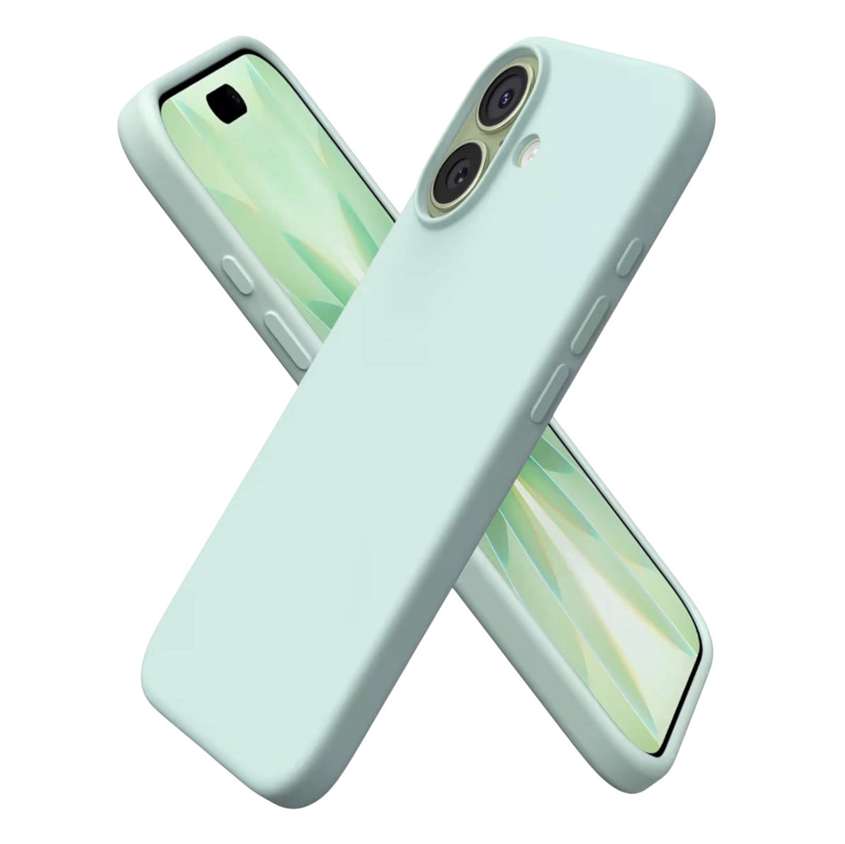 ORNARTO iPhone 17 Case 6.3-inch Liquid Silicone Slim Cover