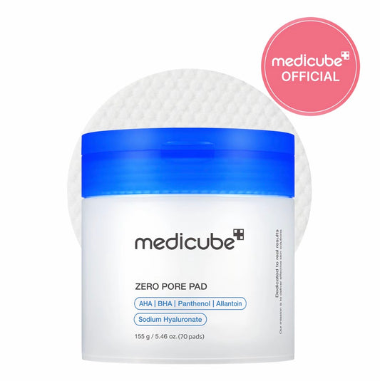 medicube Zero Pore Pads AHA BHA Toner Pads for Smoother Skin