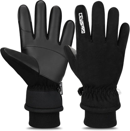 Thermal Gloves Coldproof Winter Gloves Men Women Touch Screen 3M Thinsulate Ski Glove for Snowboarding Running Driving Hiking Working Outdoor
