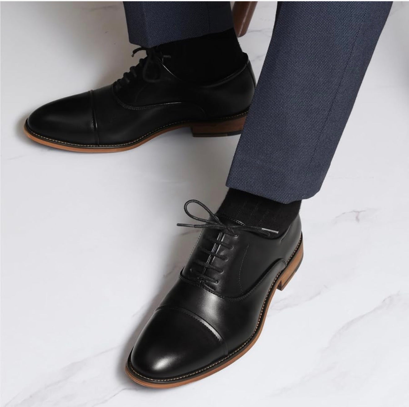 Bruno Marc Men’s Lace-Up Derby School Work Formal Shoes