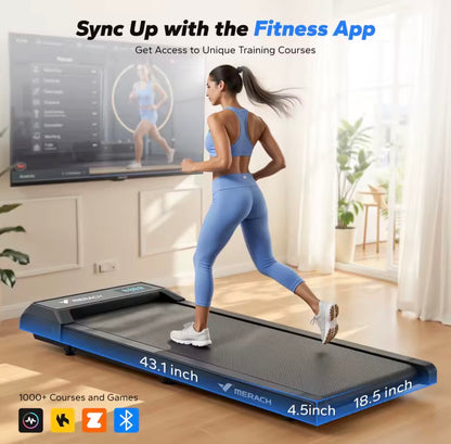MERACH Walking Pad Under Desk Treadmill for Home Office
