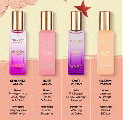 BellaVita HER N’MORE Perfume Set