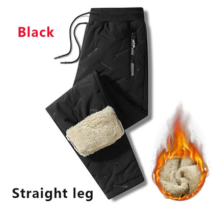 Men's Winter Thermal Fleece Sweatpants – Stay Warm & Cozy! 