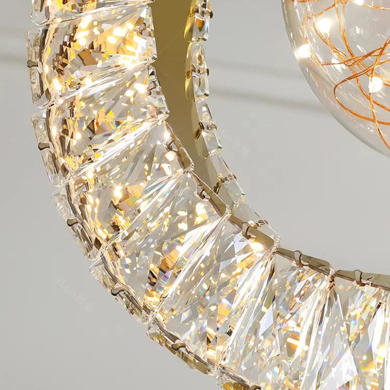 Modern Home Decor Led Lights Pendant Light Lamps for Living Room Chandeliers for Dining Room Hanging Light Indoor Lighting