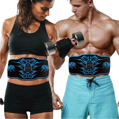 ABS Trainer EMS Muscle Stimulator Belt 14 Pads 8 Modes 30 Levels