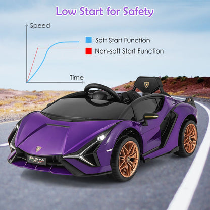 12V Electric Vehicle Featuring Remote Control and LED Lighting Functions