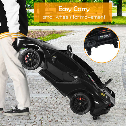 12V Electric Vehicle Featuring Remote Control and LED Lighting Functions