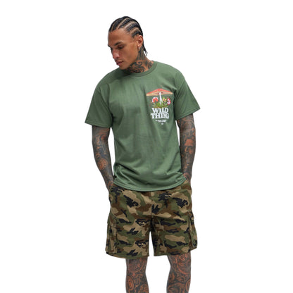Twill Volley Cargo Shorts Camouflage