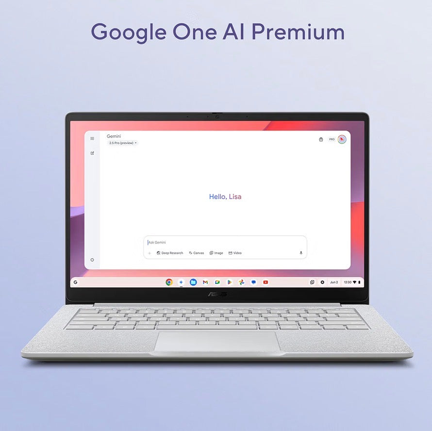 ASUS Chromebook 14 CM1405C4 MediaTek 4GB 128GB Full HD Chrome OS