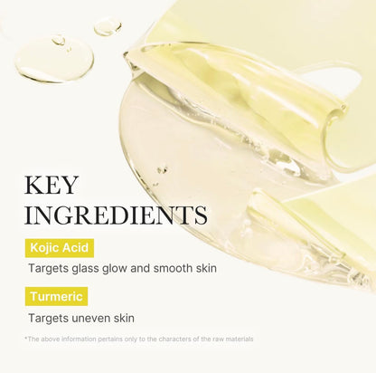 medicube Kojic Acid Turmeric Gel Mask 4 Sheets Gold Jelly Vitamin C