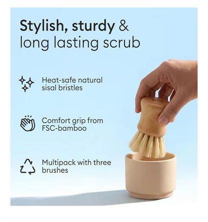 Vove Eco-Friendly Bamboo Cleaning Essentials Set