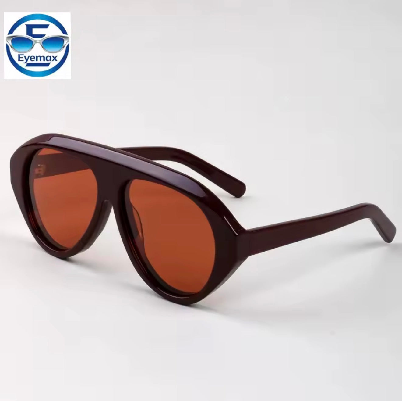 New Fashion Large Frame Sunglasses Female Designer Brand Acetate Outdoor Handmade UV400 Men's Driving Travel Sunglasses 145mm