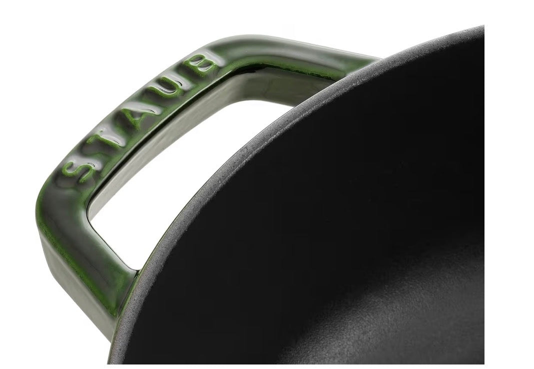 STAUB 40511-476-0 Cast Iron Chistera, 28 cm Green and Blue