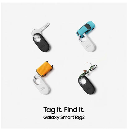 Samsung Galaxy SmartTag2 Bluetooth Tracker 1 Pack Black