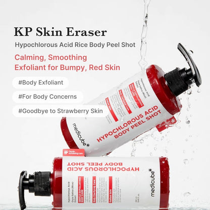 medicube Body Peel Shot Exfoliating Serum with Rice Extract & Panthenol