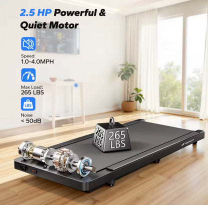 MERACH Walking Pad Under Desk Treadmill for Home Office