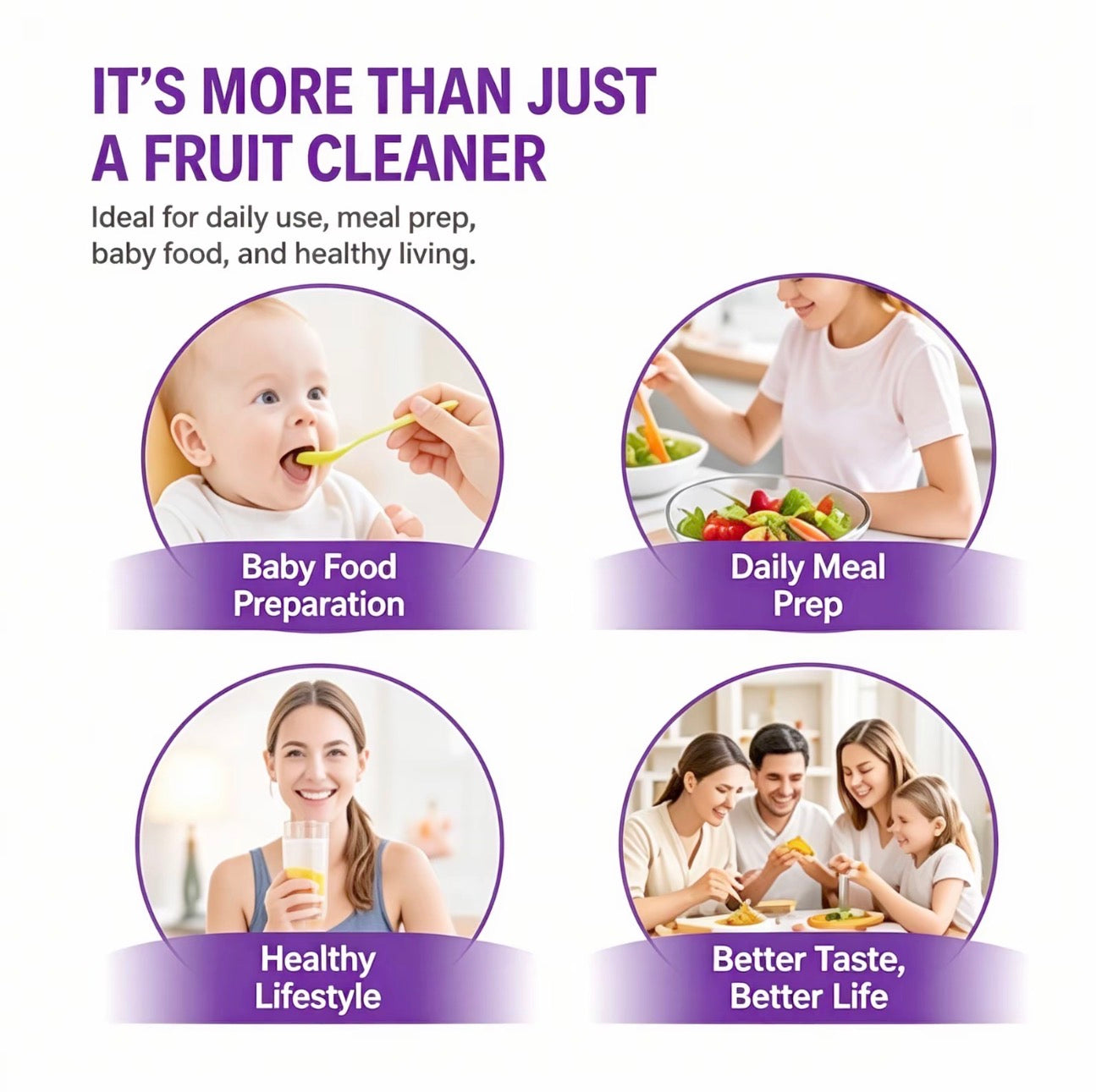 Livlux Wireless Fruit & Vegetable Purifier Machine