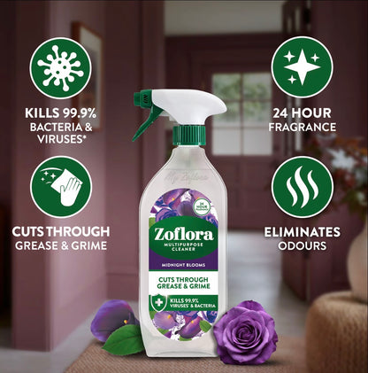 Zoflora Ultimate Bathroom Cleaning Bundle – Midnight Blooms