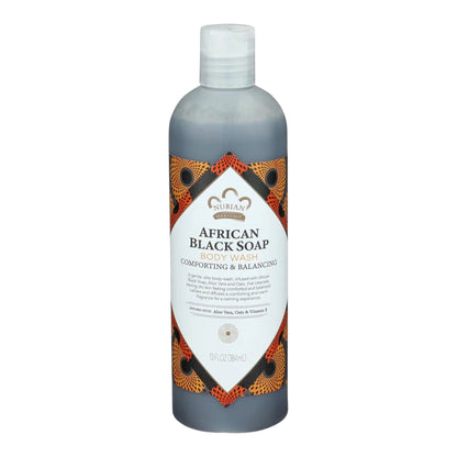 Nubian Heritage African Black Soap Body Wash | Natural Body Cleanser