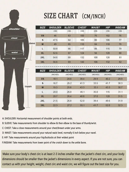 I Finelong Fashionable Casual Houndstooth Patterned Suit Jacket for Men, Suitable for Commuting and Going Out
