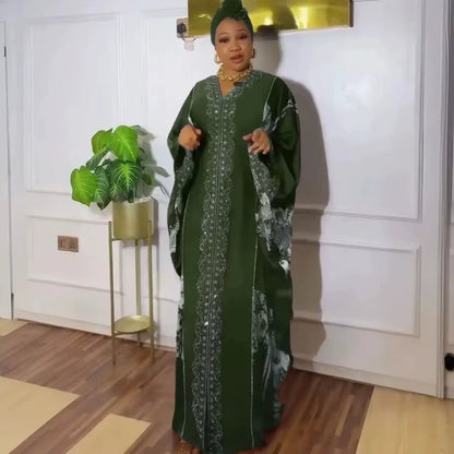 Abayas for Women Dubai Luxury 2025 African Muslim Fashion Dress Caftan Marocain Evening Party Dresses Boubou Robe Djellaba Femme