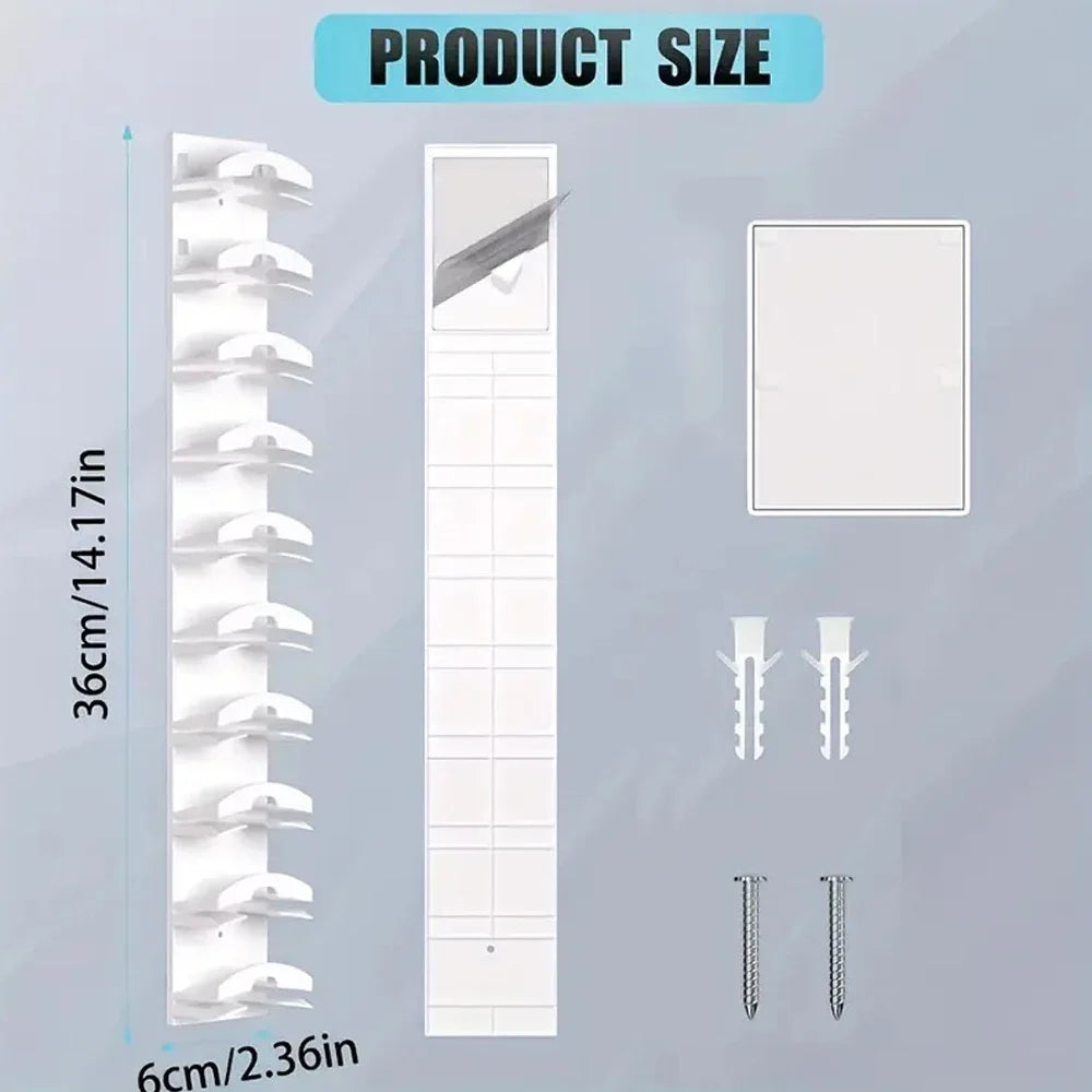 Hat Rack for Baseball Caps Multifunctional Storage Wall Cap Hanger Storage Cap Organizer Hat Holder for Door Closet