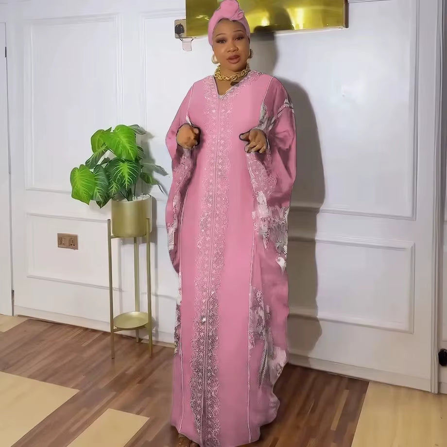 Abayas for Women Dubai Luxury 2025 African Muslim Fashion Dress Caftan Marocain Evening Party Dresses Boubou Robe Djellaba Femme