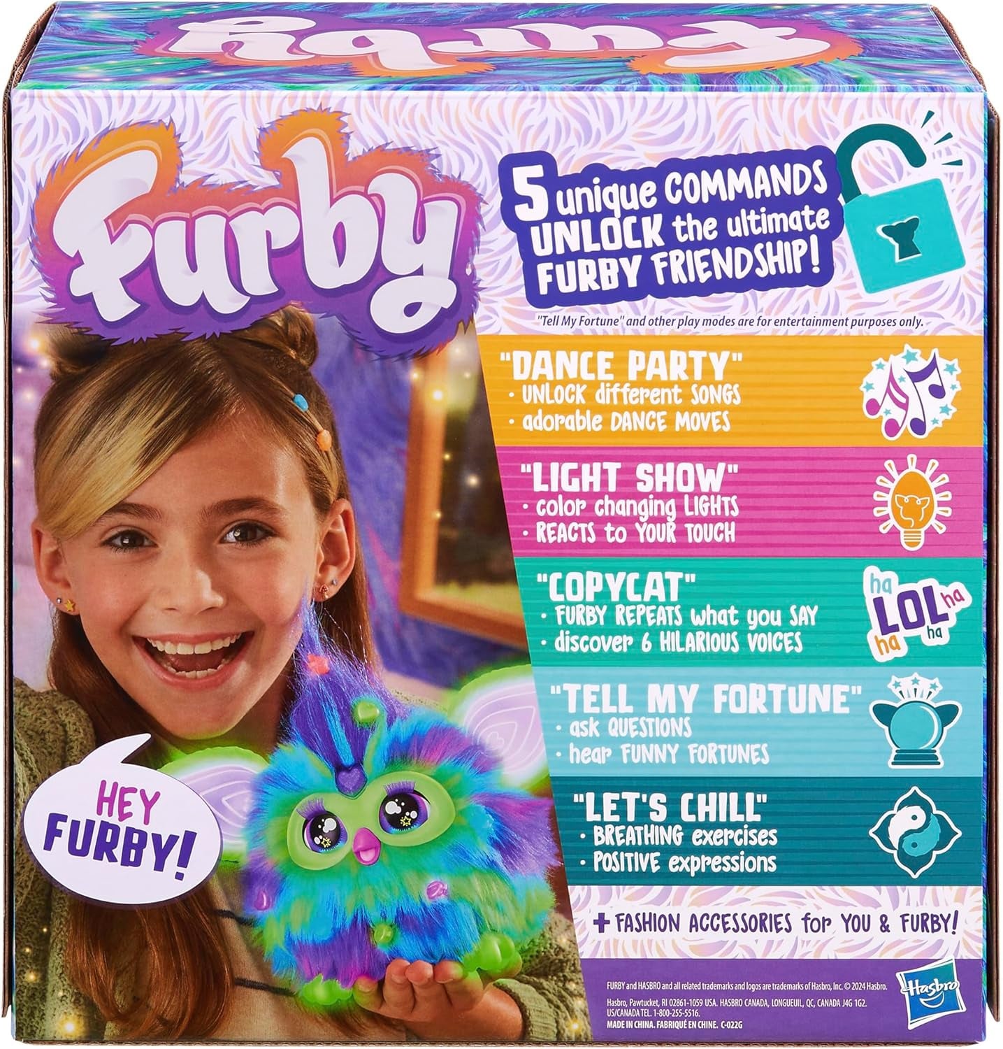 Galaxy Glow in the Dark Interactive Plush Toy - English Version, Galaxie