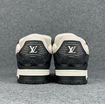 LV Trainer 'Black Monogram Denim'