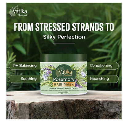 Vatika Rosemary Hair Mask 300ml | Deep Nourishing Hair Treatment