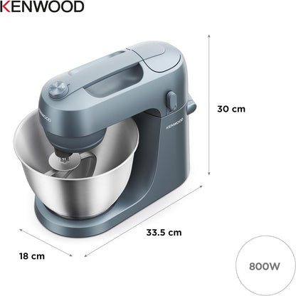 Kenwood KZM35.000GY Go Collection Stand Mixer, Storm Blue