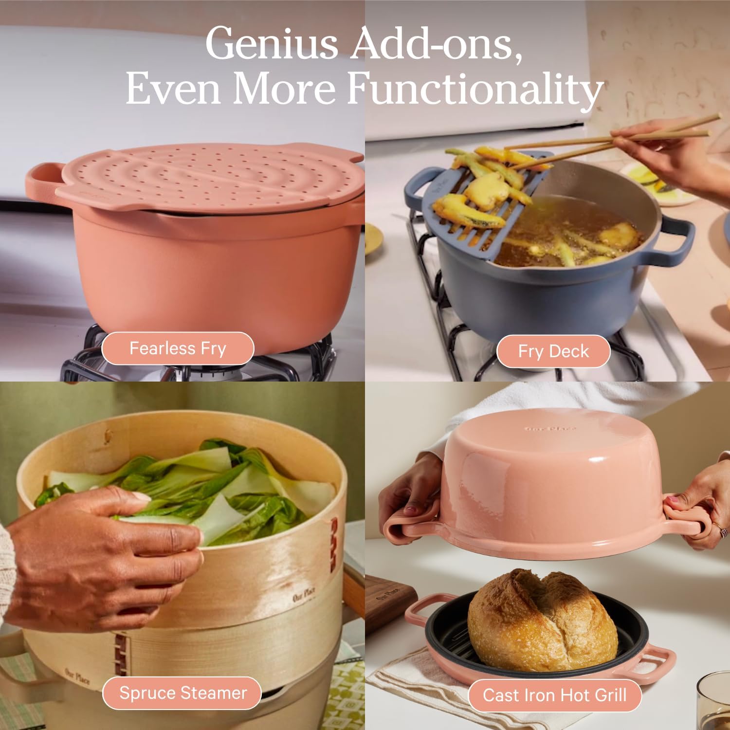 Perfect Pot - 5.2 L. Nonstick Ceramic Sauce Pan with Lid | Versatile Cookware for Stovetop and Oven | Steam, Bake, Braise, Roast | PTFE and Pfoa-Free | Toxin-Free, Easy to Clean | Steam