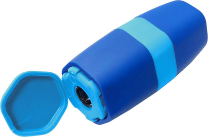 Helix Duo Single Hole Sharpener & Eraser (Assorted Colours), 049910