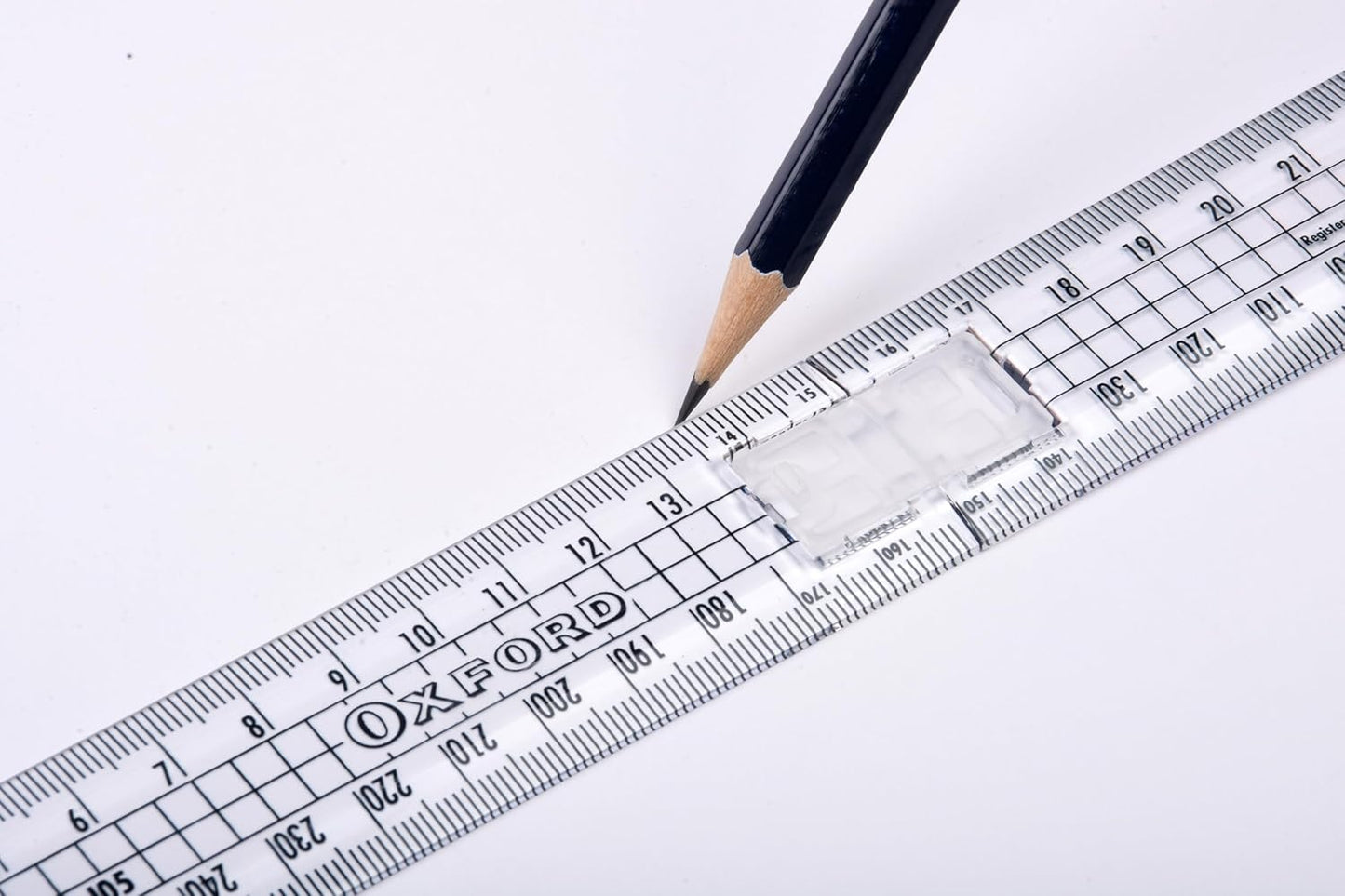 Helix Oxford 30Cm Folding Ruler, Oxford Blue